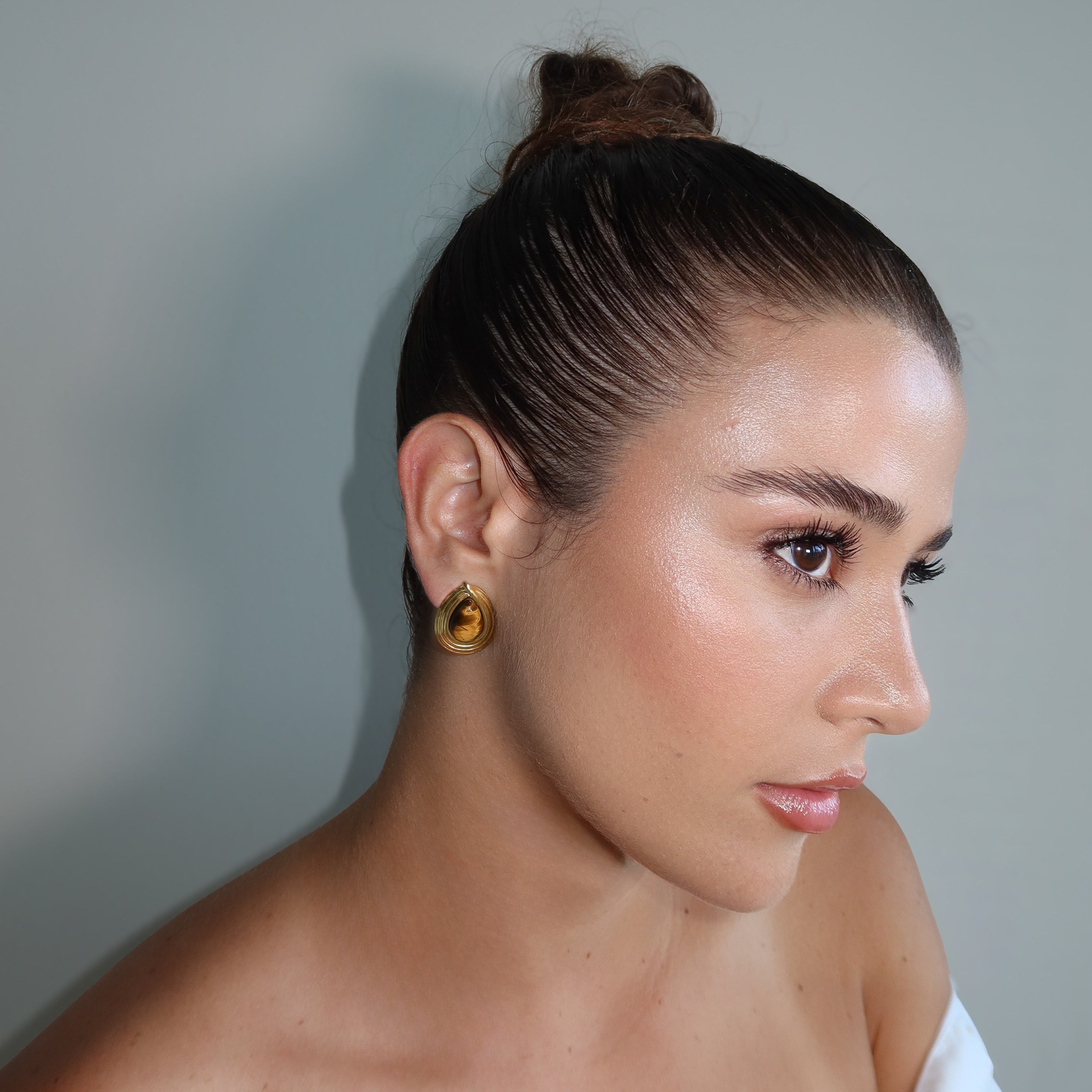 CARAMEL EARRINGS