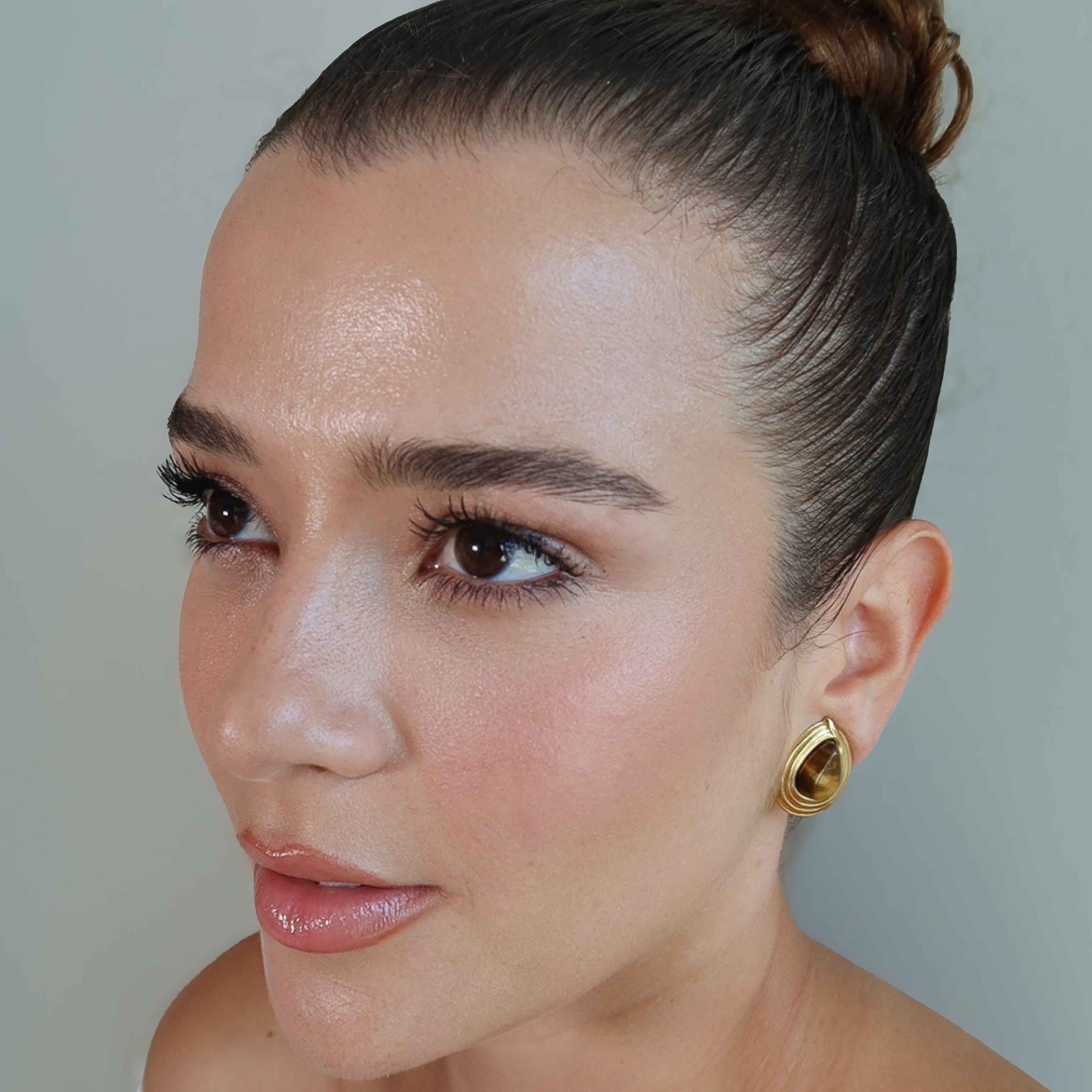 CARAMEL EARRINGS