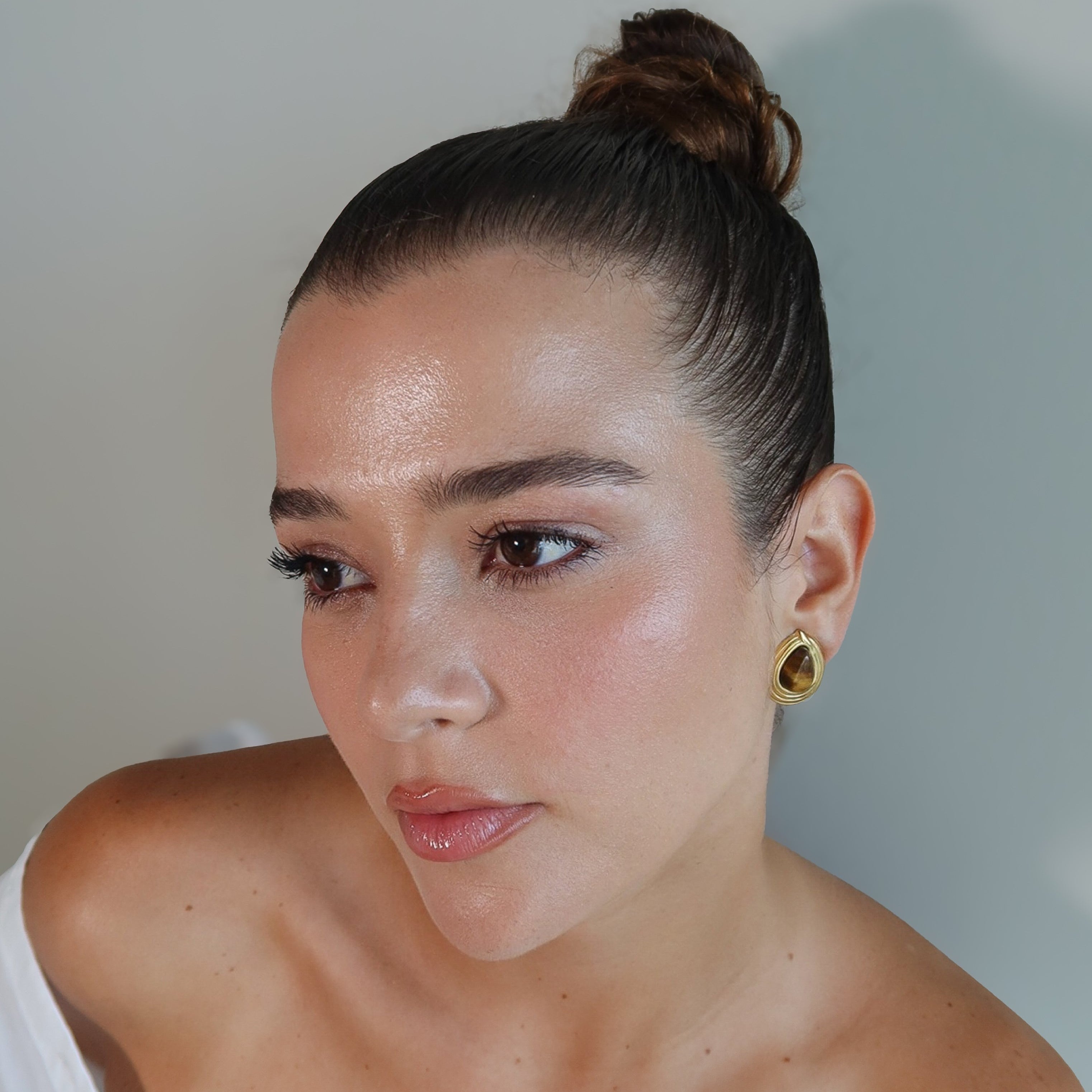 CARAMEL EARRINGS