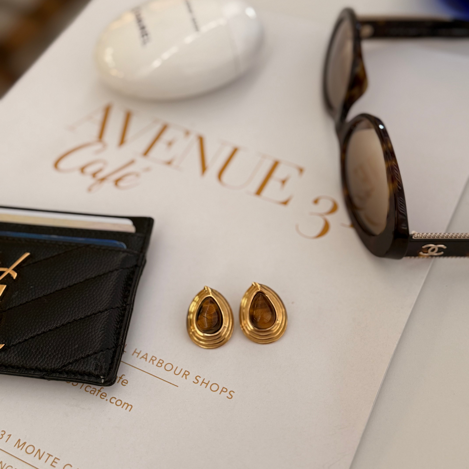 CARAMEL EARRINGS
