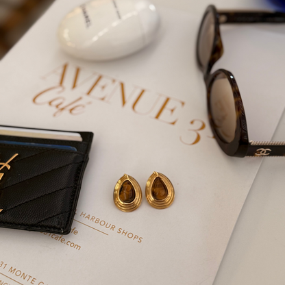 CARAMEL EARRINGS
